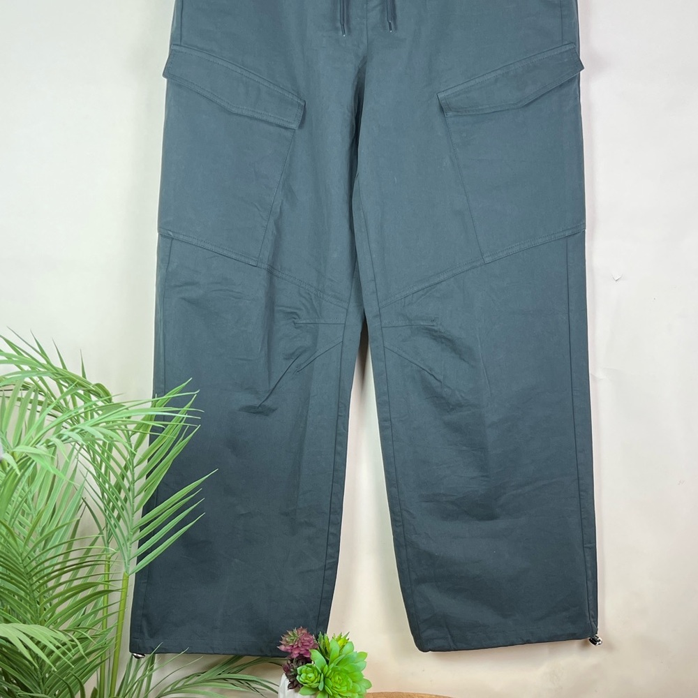 NWT superdown x Maggie MacDonald Beck Cargo Pant Baggie Wide Large Green Revolve - Picture 3 of 8